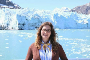 Kelsey Joyce '21 pictured in Alaska