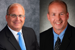 Chris Nichols '95 and Keith Hochadel '04